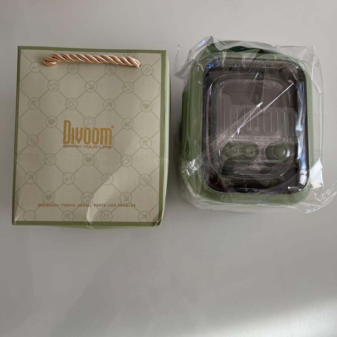 Th1006 未開封品 Divoom Tiivoo-2 グリーン Amazon | Divoom Tiivoo 2 ワイヤレススピーカー 強化された低音