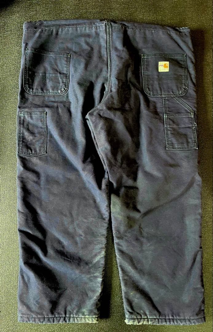 carhartt FR オーバーオール ダブルニー ダック地 MEXICO製 - メルカリ