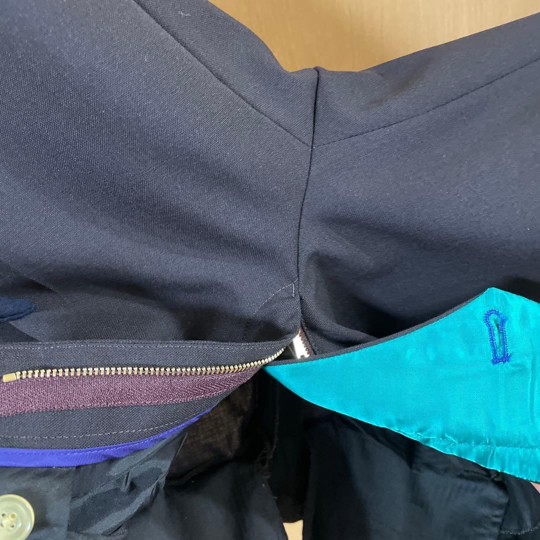 Paul Smithパリコレ出品作ネイビー ダブルブレスト スーツ