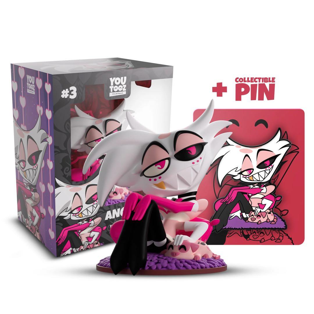 ハズビンホテル エンジェル・ダスト フィギュア(ピンバッジ付き