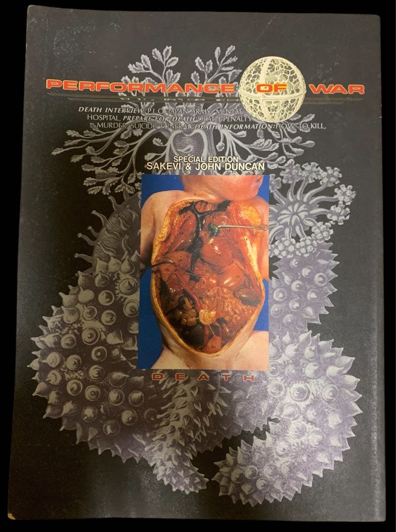 アート・デザイン・音楽 PERFORMANCE OF WAR SAKEVI & JOHN DUNCAN 1703161 Performance of War 横山サケビ John Duncan 編集｜古本の買取