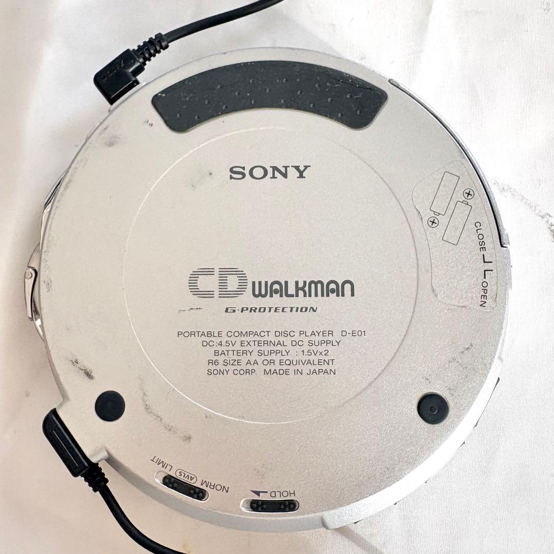 SONY CD WALKMAN D-E01 高音質 スロットイン純正リモコン付 - メルカリ