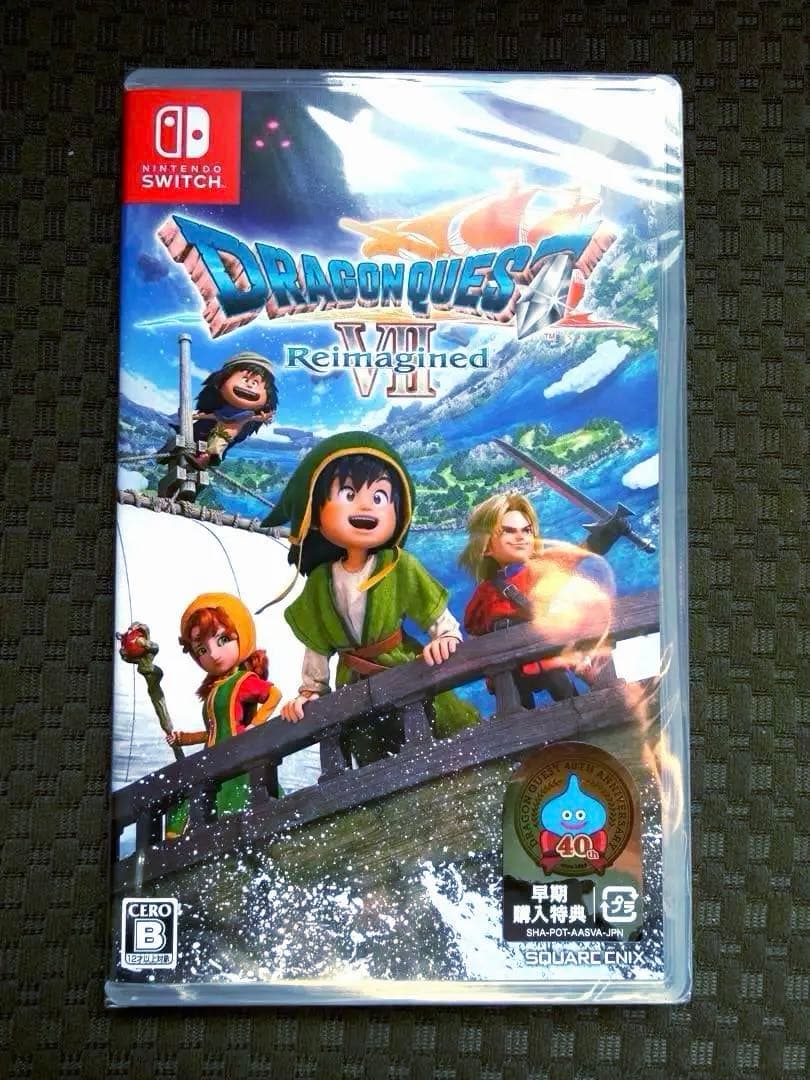 ドラゴンクエストVII Reimagined -Switch 新品未開封 - メルカリ