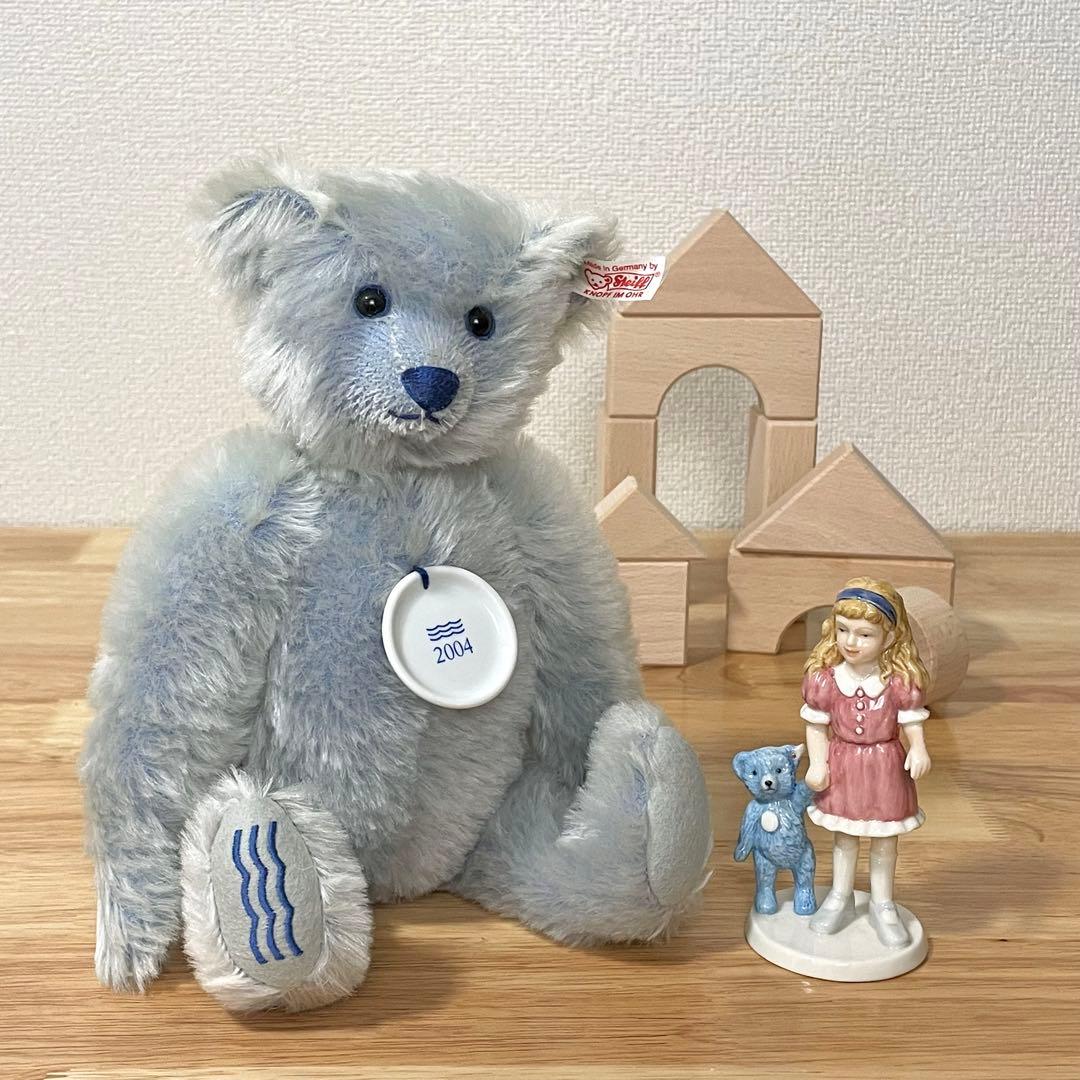 希少 シュタイフ ロイヤルコペンハーゲン テディベア 28cm 限定2004 ROYAL COPENHAGEN - 希少 シュタイフ ロイヤルコペンハーゲン