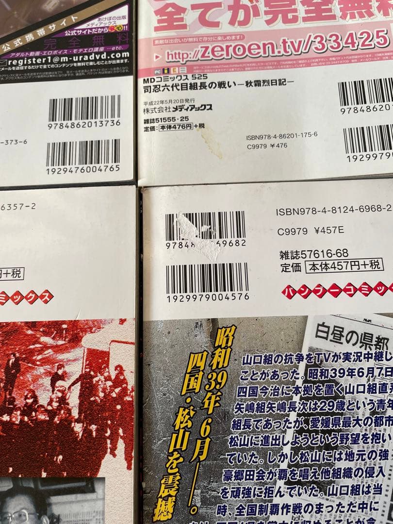山口組‼️実録シリーズ19冊セット フィクション 抗争 極道 ヤクザ