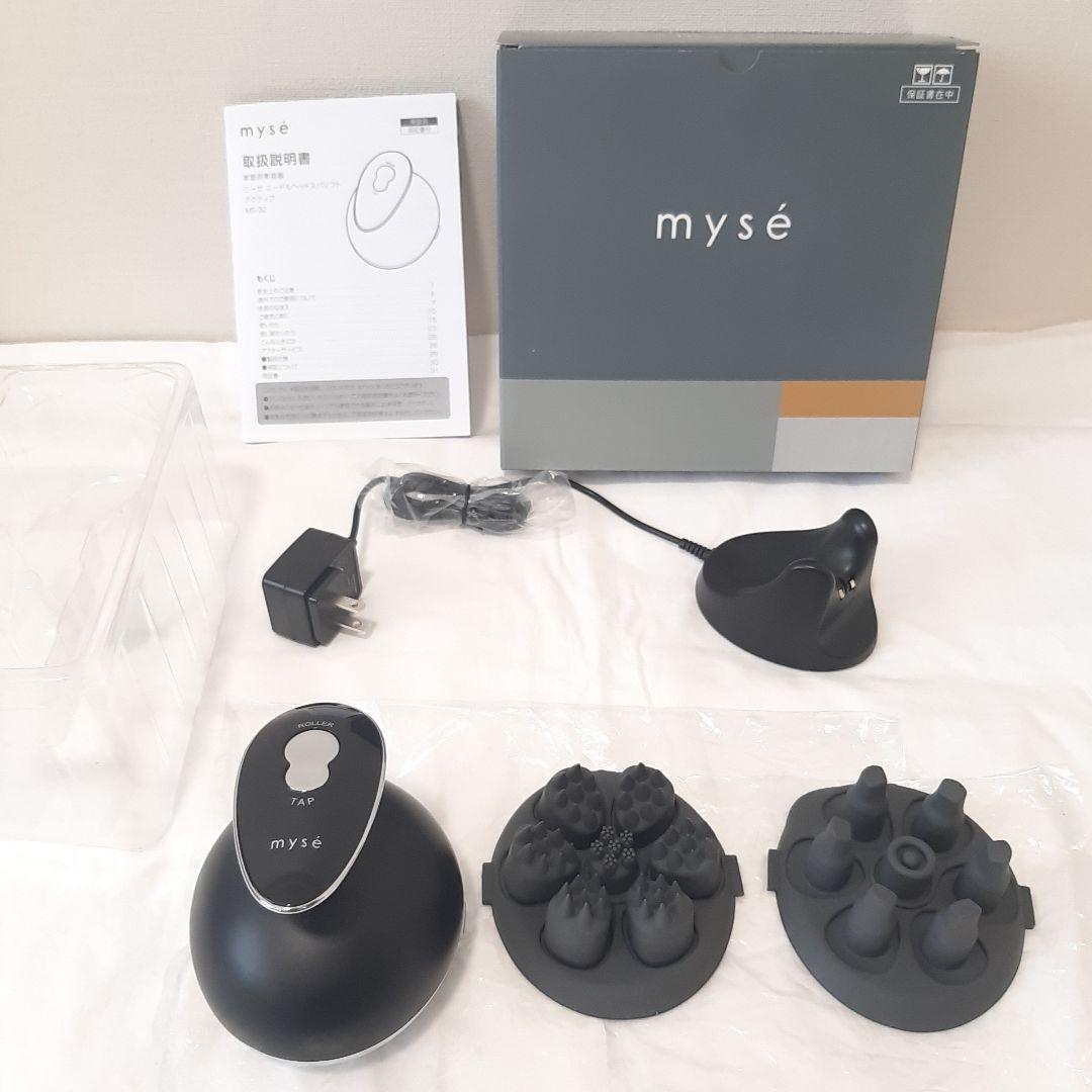 【美品】myse　ミーゼ　ニードルヘッドスパリフト　アクティブ　MS-32G アタッチメント2種付属の「ニードルヘッドスパリフト アクティブ」が