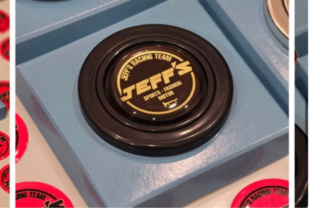 Jeff's Racing ホーンボタン モモ momo 小径ステアリングJDM - メルカリ