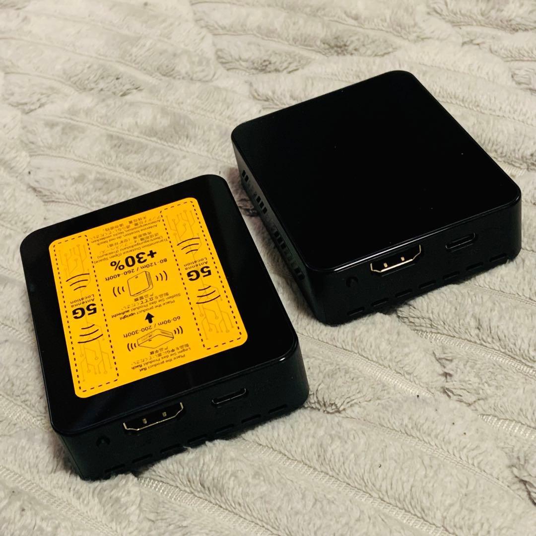 541 HDMI 送受信機 無線 ワイヤレス 4K 30Hz 5G 120M伝送 - メルカリ
