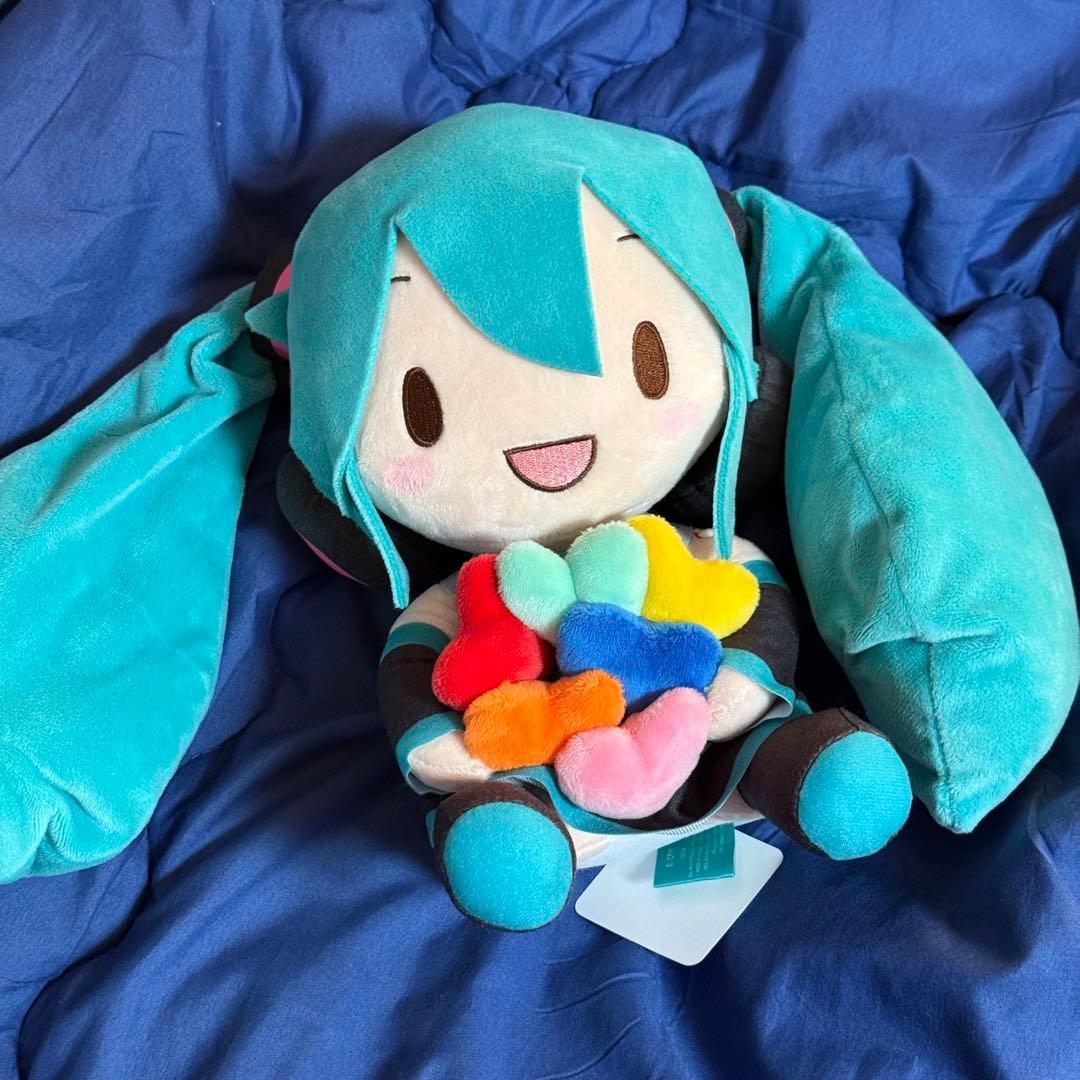 ピアプロキャラクターズ ふわぷち くじ 初音ミク ぬいぐるみ ラスト
