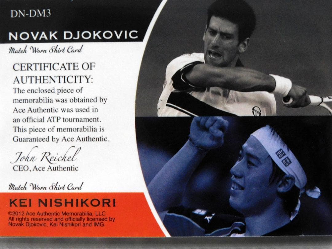 ACE 錦織圭 トレカ 31枚＋ 錦織圭/ジョコビッチ デュアルジャージ