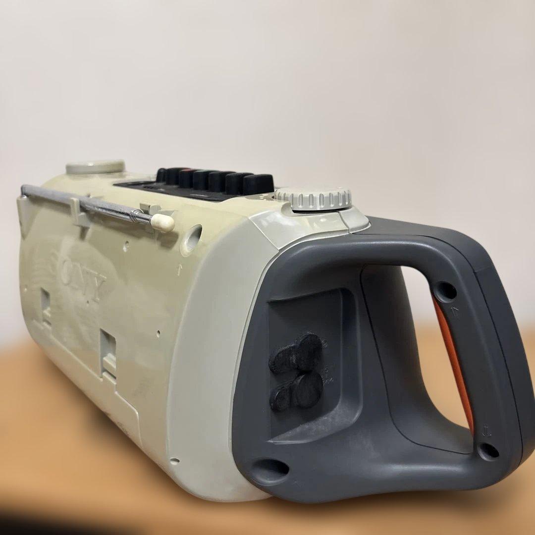 SONY CFM-104 ラジオ ハンドル付き値下げ11800⇒10800 - メルカリ