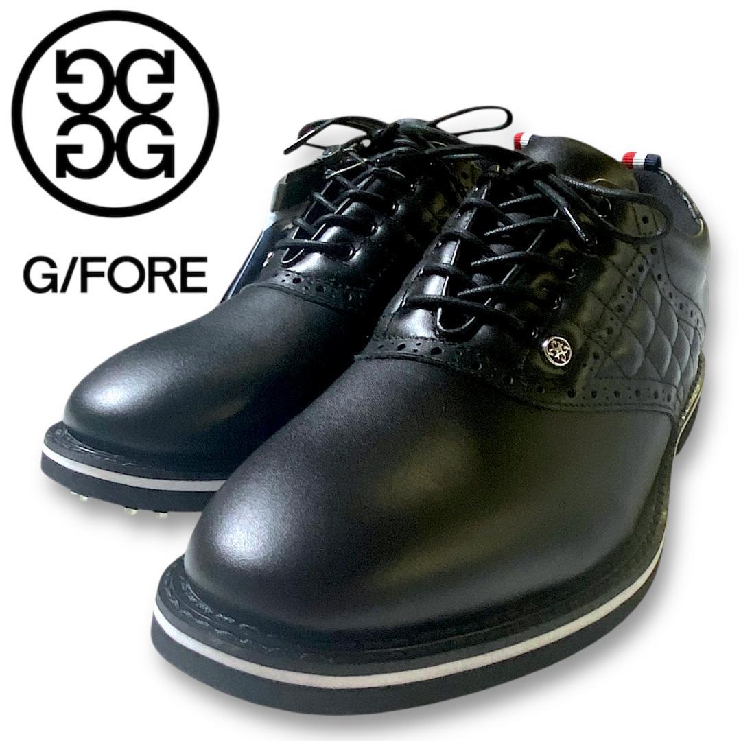 27cm ジーフォア QUILTED SADDLE GALLIVANTER 黒 Brand New! G/Fore Men's Quilted Saddle Gallivanter Golf Shoes