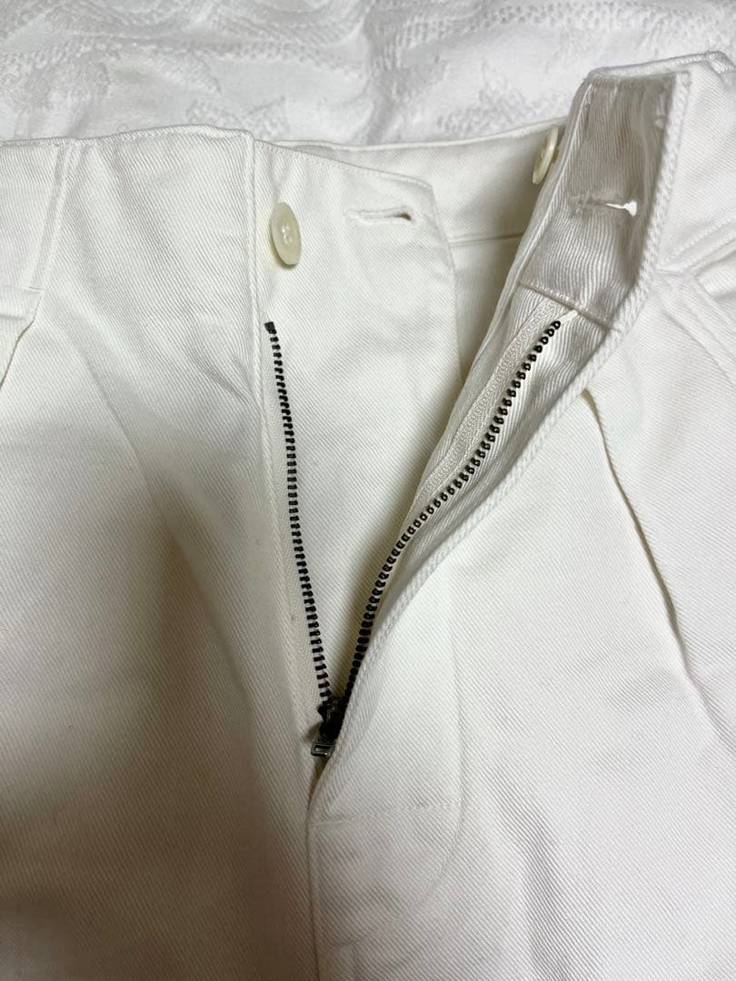 佐々さま専用 MHL. SOFT COTTON DRILL チノパン 白