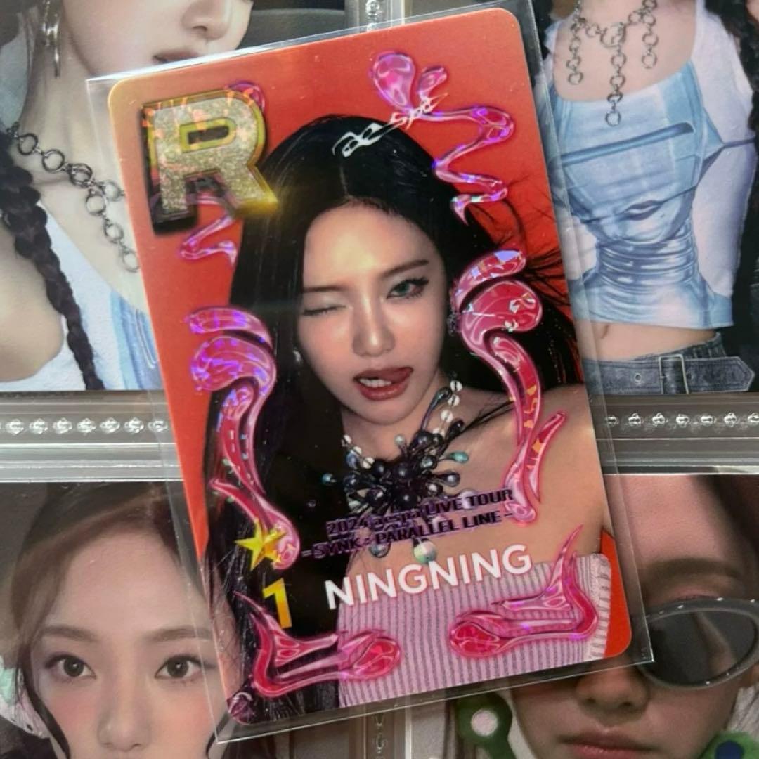 aespa ニンニン SYNK SMTOWN SUPERSTAR ソウル トレカ - メルカリ