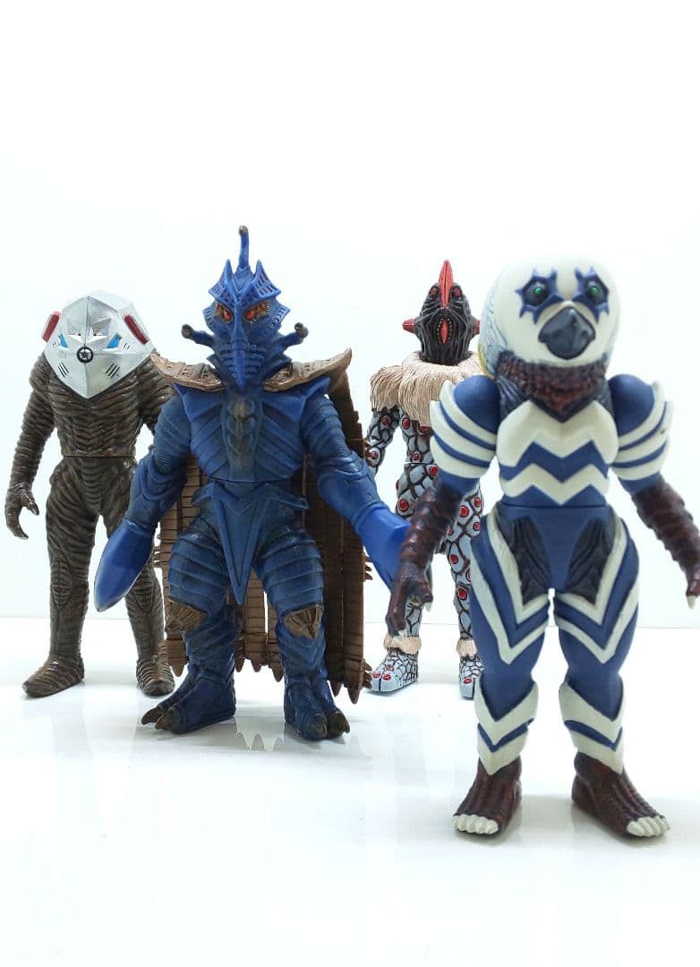 ソフビ♤ウルトラマンメビウス&ウルトラ兄弟ガッツ星人/テンペラー星人