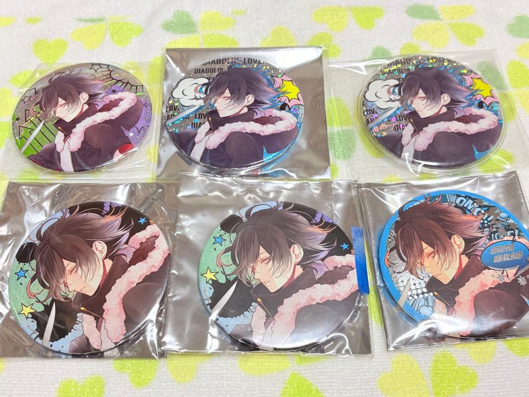 無神アズサ ディアラバ BV 缶バッジセット - メルカリ