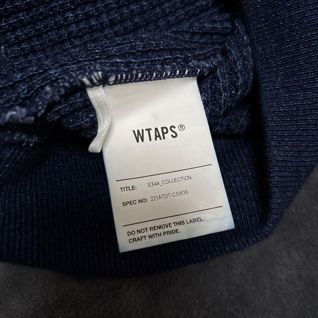 WTAPS ダブルタップス ワッフルインディゴニット221ATDT-CSM01 - メルカリ