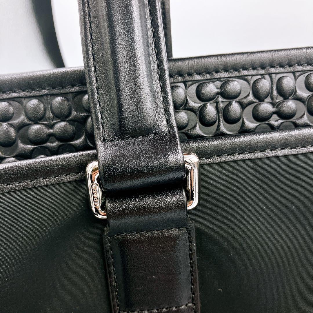 ほぼ新品•タグ付き】コーチ 2way ビジネスバッグ F71118 - メルカリ
