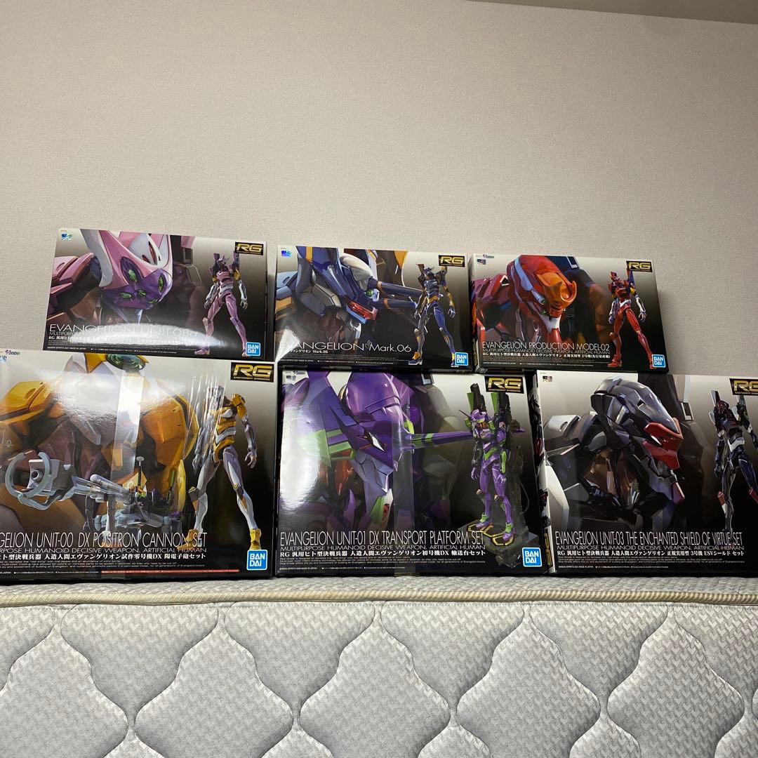 RG エヴァンゲリオン EVA-06 セットリアルグレードまとめ売り