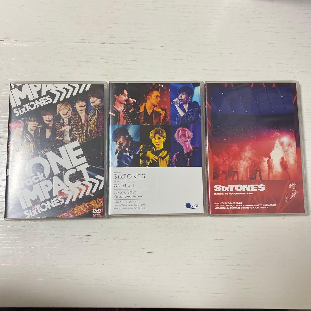 SixTONES ライブDVD,Blu-ray 計3セット - メルカリ