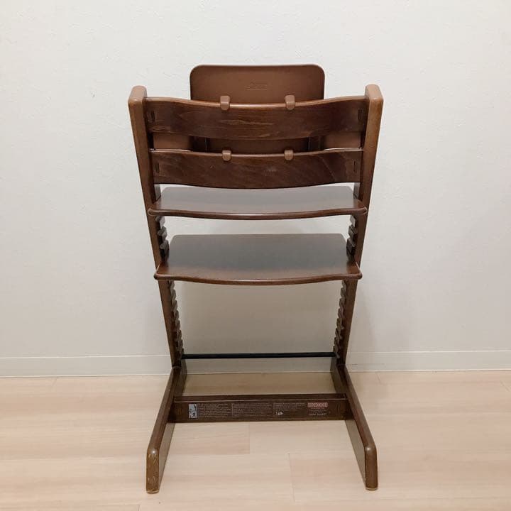 希少 ウォールナットブラウン ストッケ トリップトラップ ベビーチェア