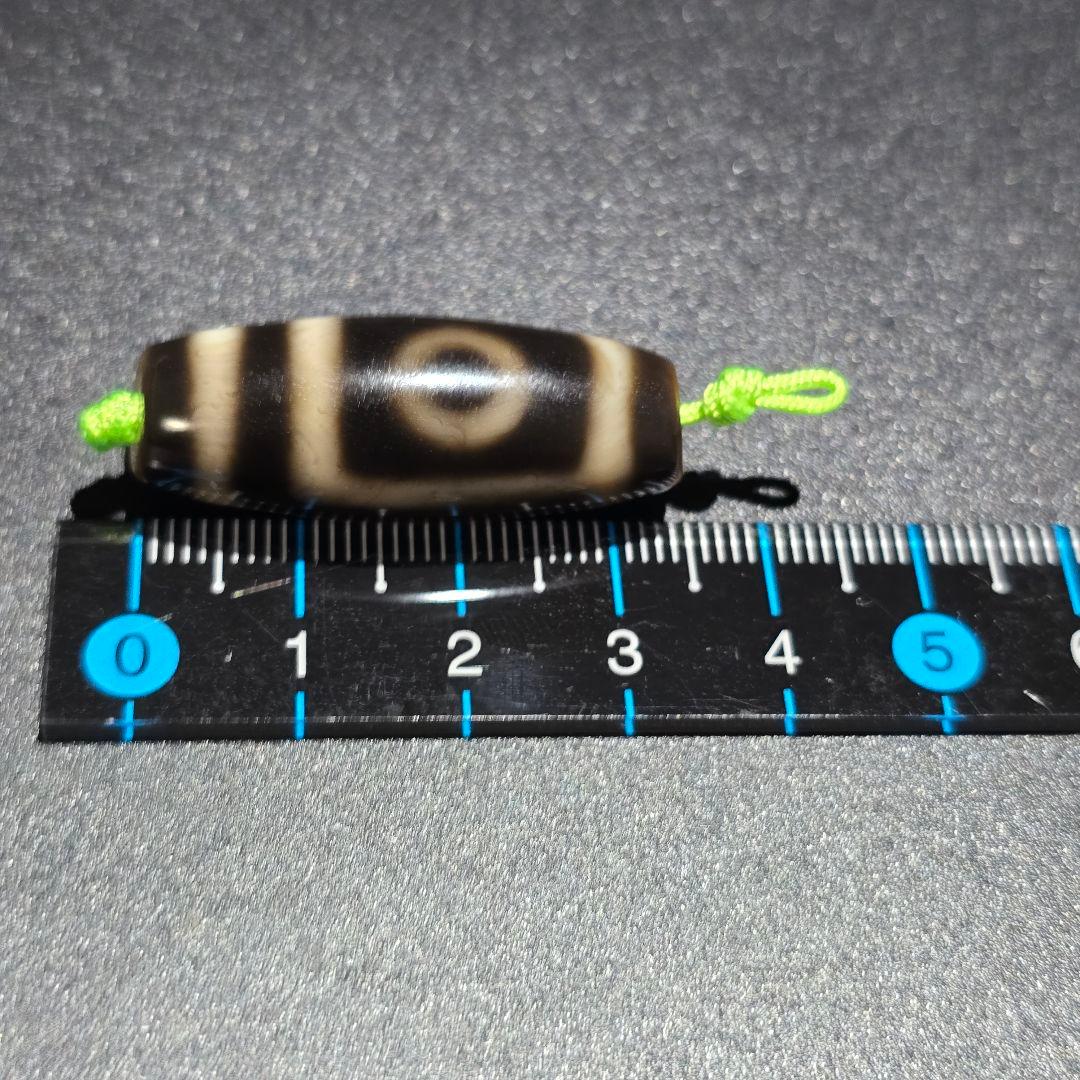 8 老礦天珠 二眼天珠 天珠 天然石 風水 御守 占い