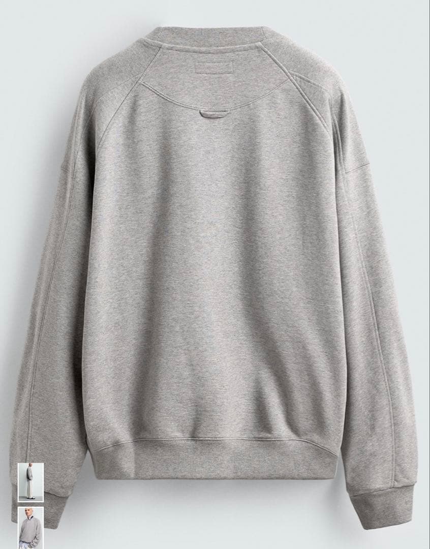 CHAMRION × ZARA パッチ クルーネック スウェット【竹内涼真着用