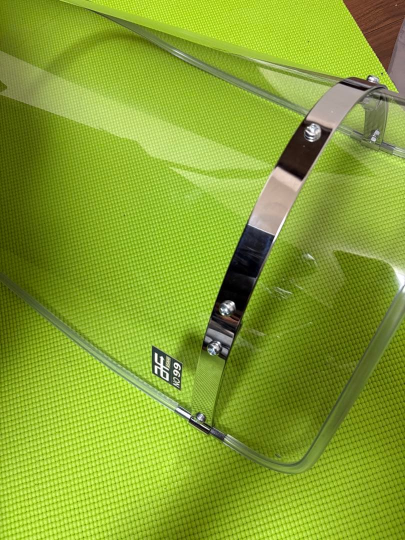 旭風防 楽天市場】【送料無料!!】Z-FATHER 旭風防 クリア(黄縁)(緑布タレ