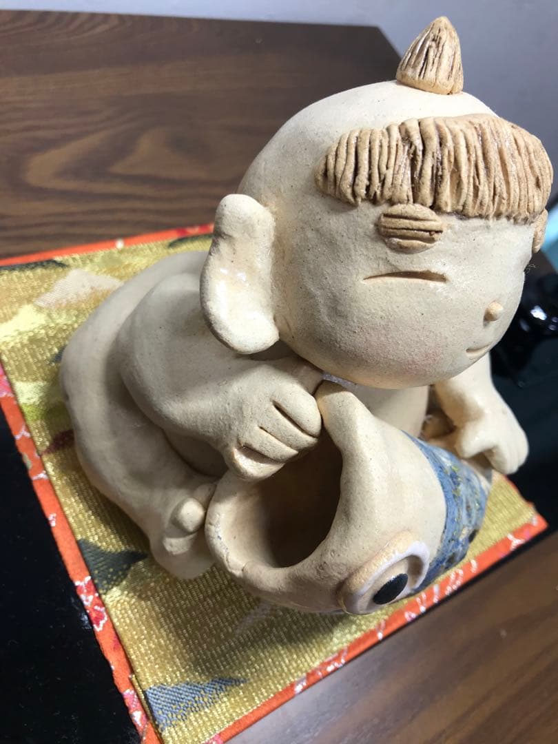 すわけい陶人形 五月人形