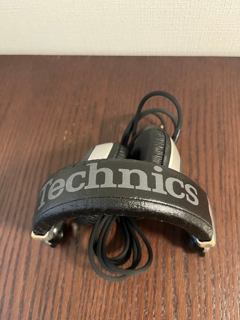 【希少】テクニクス　Technics ヘッドホン　RP-DJ1200 Technics RP-DJ1200 DJ Headphones Used Free Shipping Black & Purple
