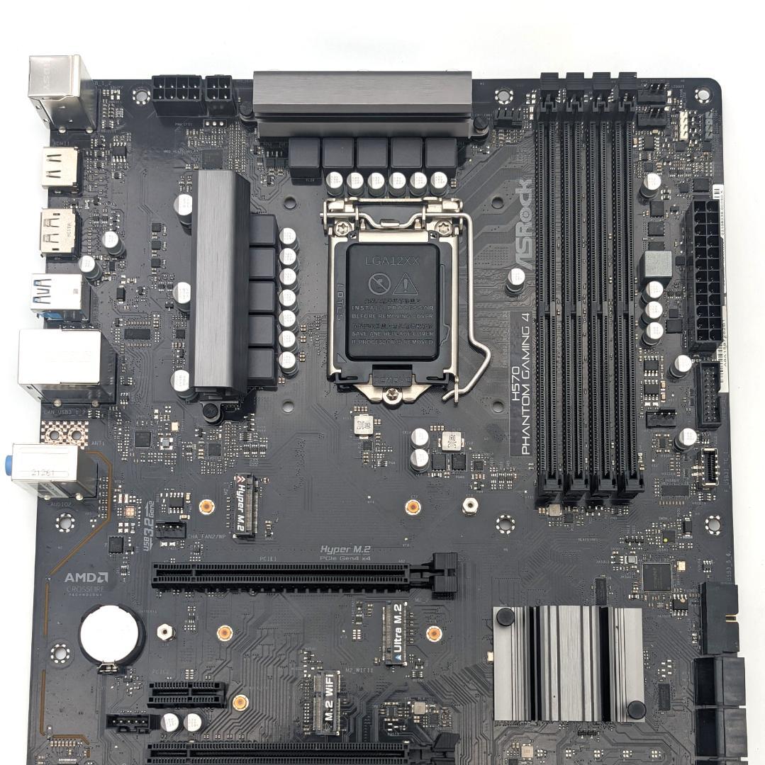 ASRock H570 Phantom Gaming 4 起動不可ジャンク扱い品 - メルカリ