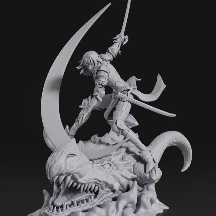 1/10 未塗装未組立 俺だけレベルアップな件 フィギュア ガレージキット