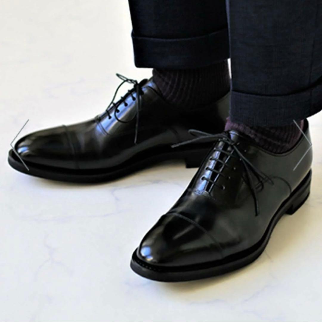 【新品未使用】REGAL 11DL ブラック25.0cm ストレートチップ完売品 REGAL 11DL ストレートチップ ブラック リーガル ビジネスシューズ