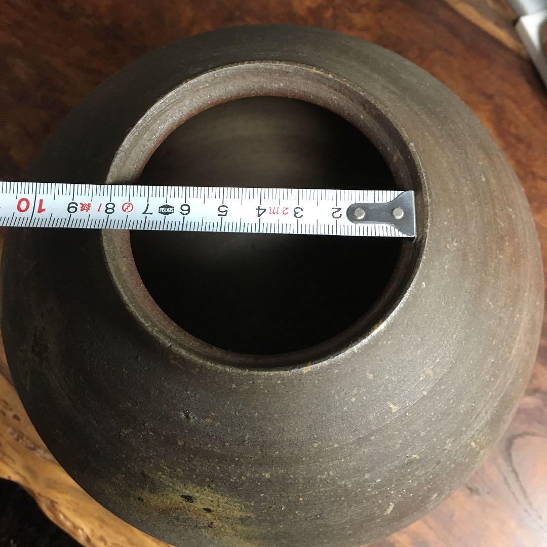 備前焼 小川秀藏 壺 壷 花瓶 一輪挿し