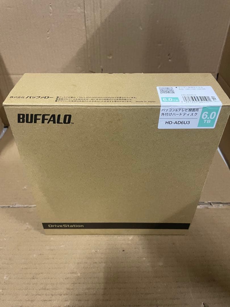 バッファロー 外付けハードディスク 6TB HD-AD6U3 ジャンク品 バッファロー 外付けハードディスク 6TB」の人気商品一覧 | 安い商品を
