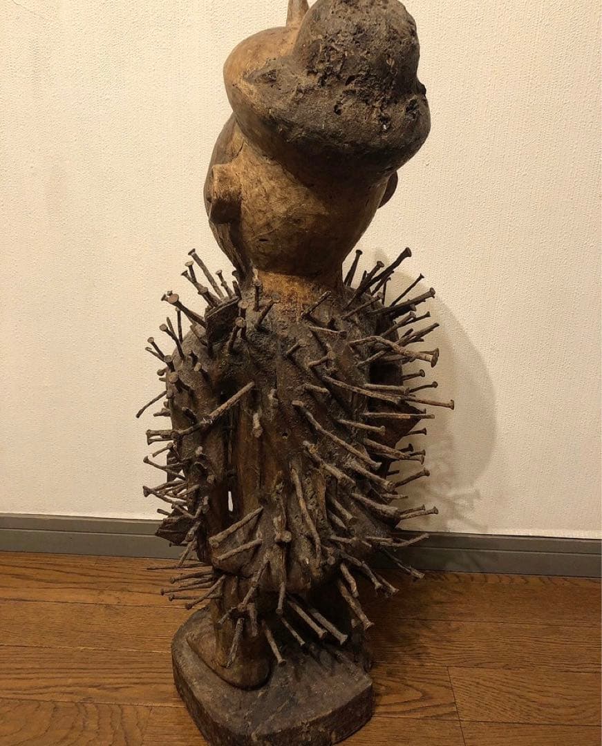 ンキシ ンコンディ アフリカ美術 アフリカ仮面 アフリカンアート 呪物