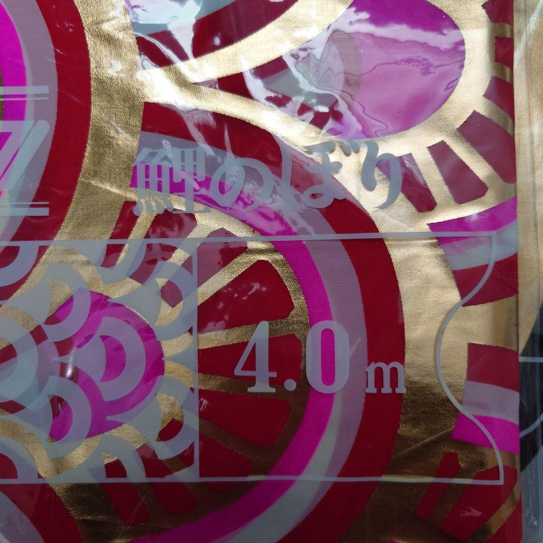 ぽよ様専用 フジサワ鯉のぼり 黄金鯉5m（吹き流し、黒、赤、青）