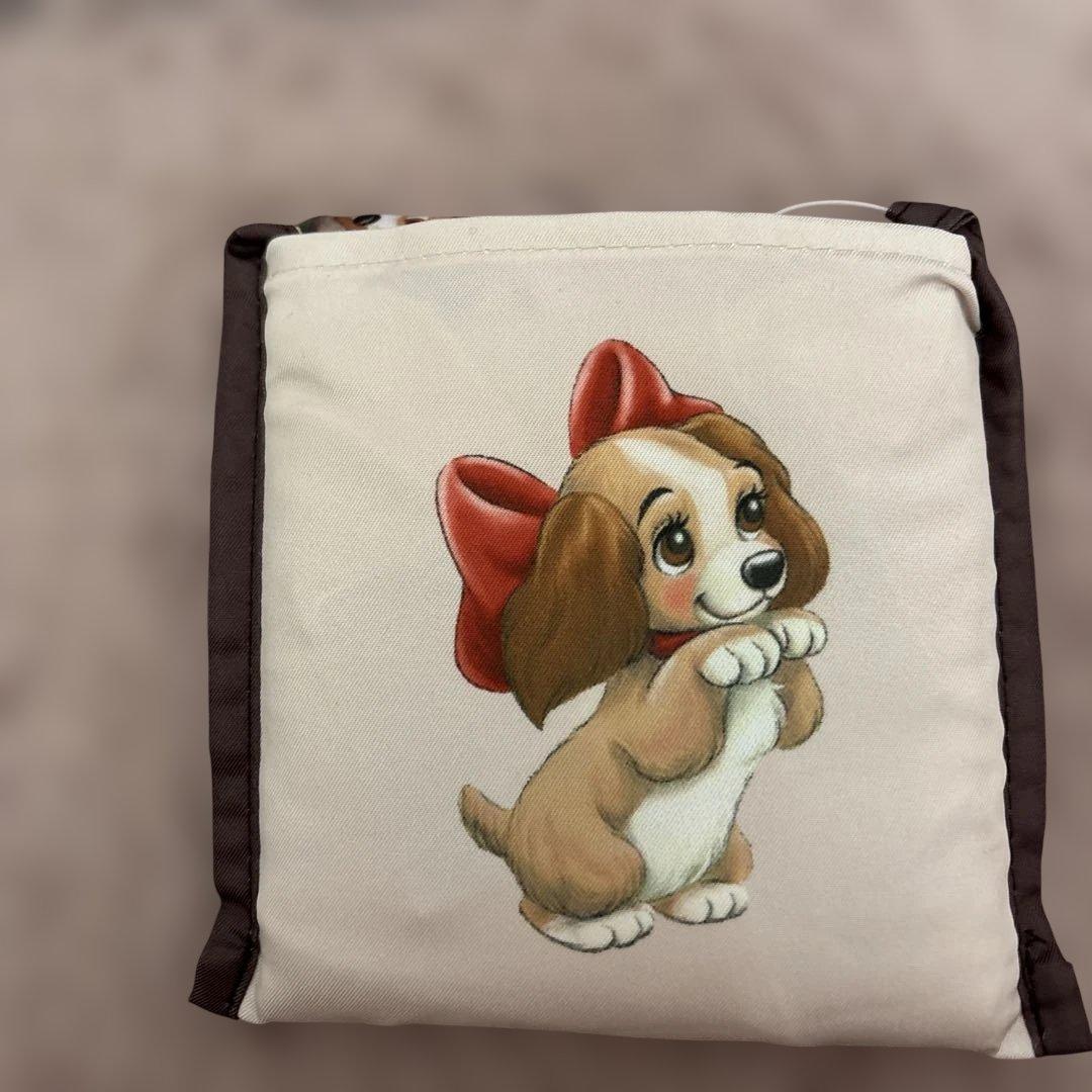 ディズニーストア わんわん物語 レディ のイラスト エコバッグ - メルカリ