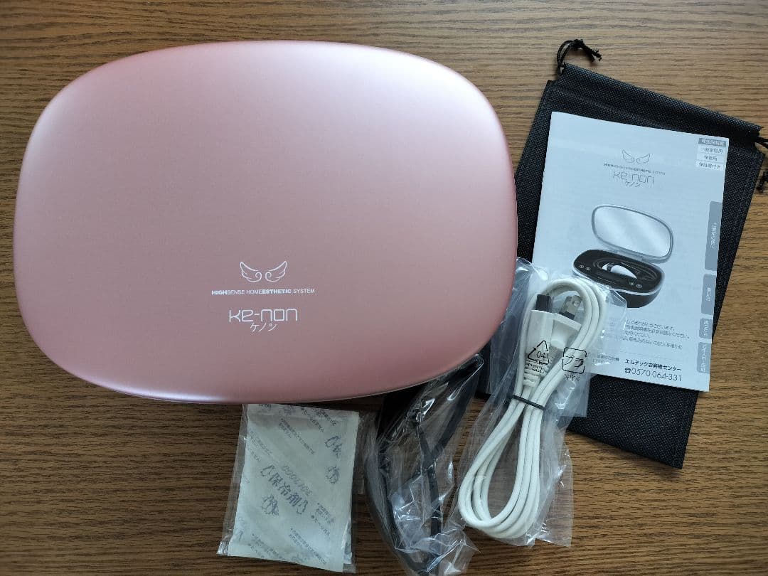 【正規品！新品未使用！】エムテックKE-NONケノン本体 Ver8.6 脱毛器 Amazon | エムテック ケノン KE-NON 光美容器 日本製 髭 VIO対応