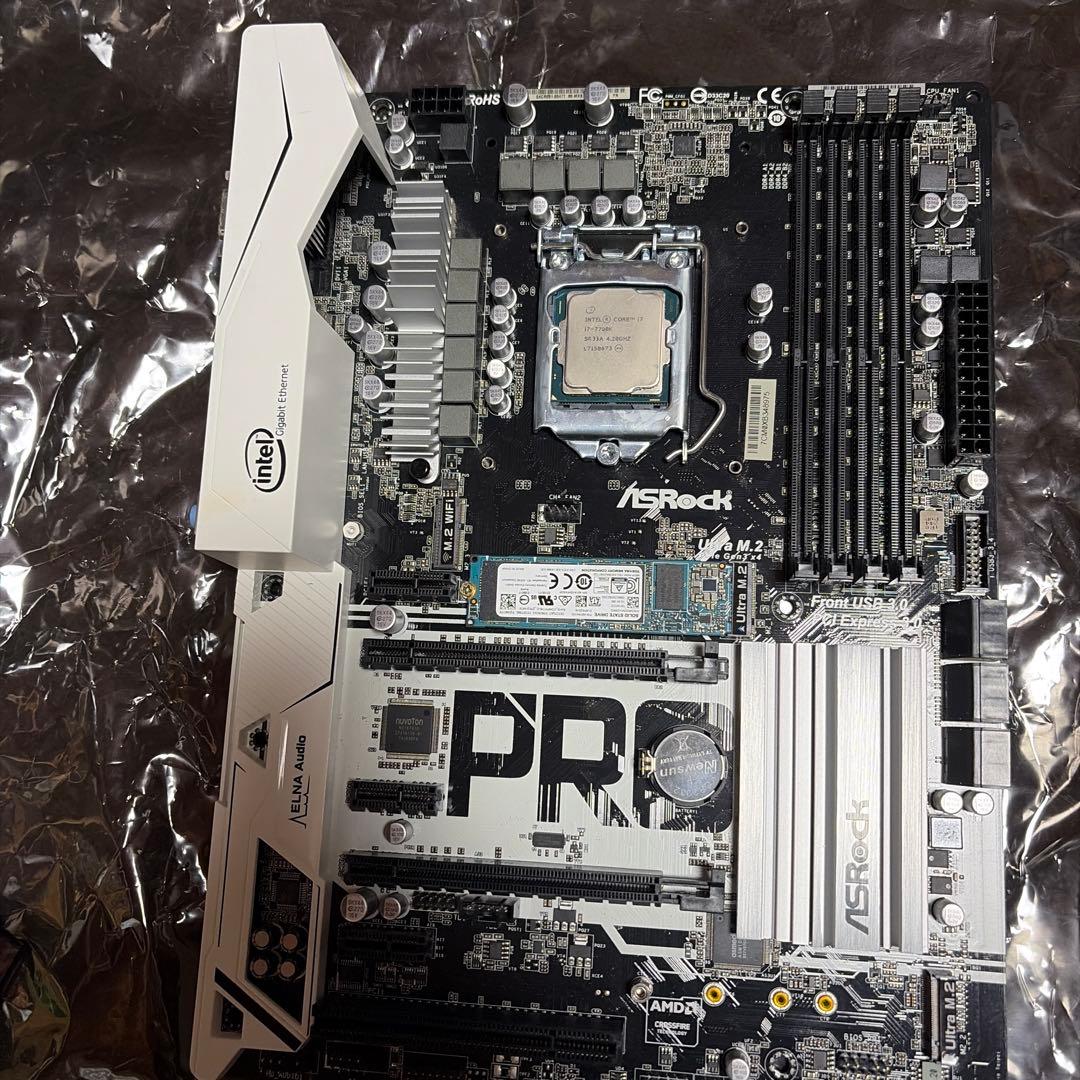 i7 7700kマザボセット - メルカリ