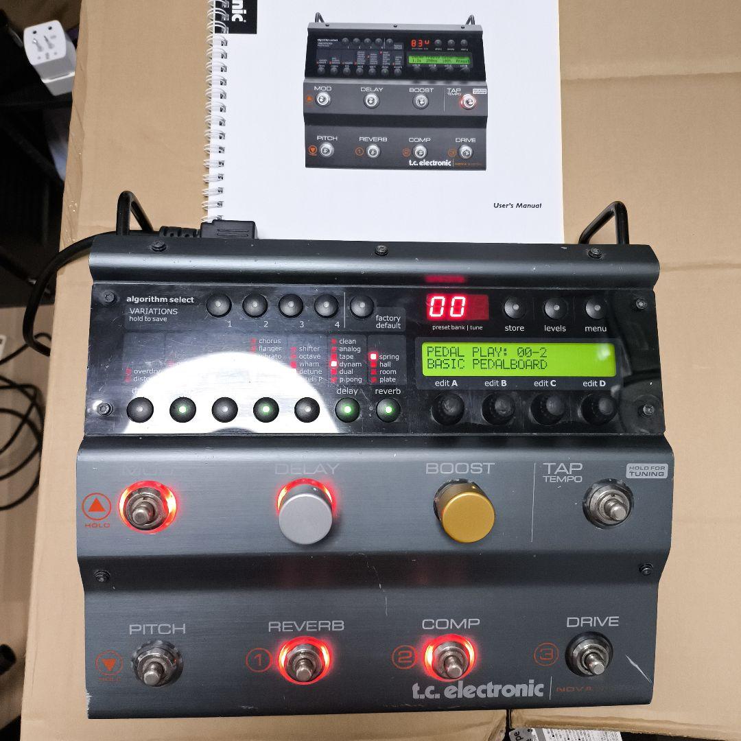 t.c. electronic NOVA System マルチエフェクター TC Electronic NOVA SYSTEM - G-SYSTEMのアルゴリズムを採用したフロア