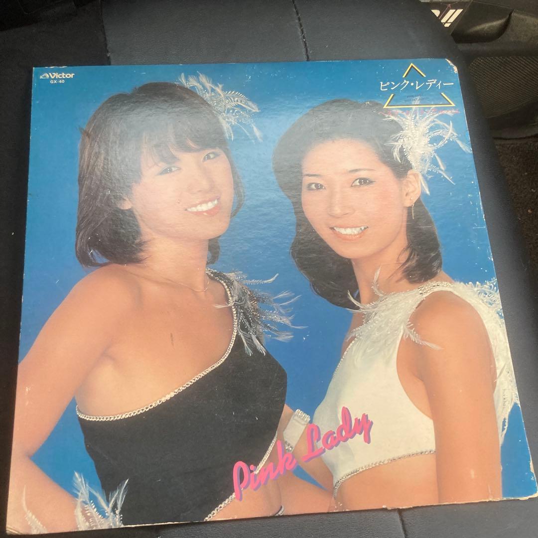 ピンクレディー ベストヒットアルバム LPレコード 中古品 歌詞カード