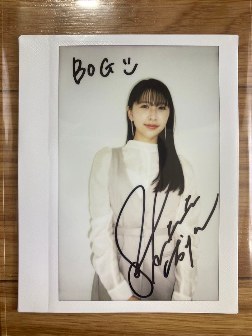 希少 ももいろクローバーZ 玉井詩織 直筆サイン入り チェキ しおりん