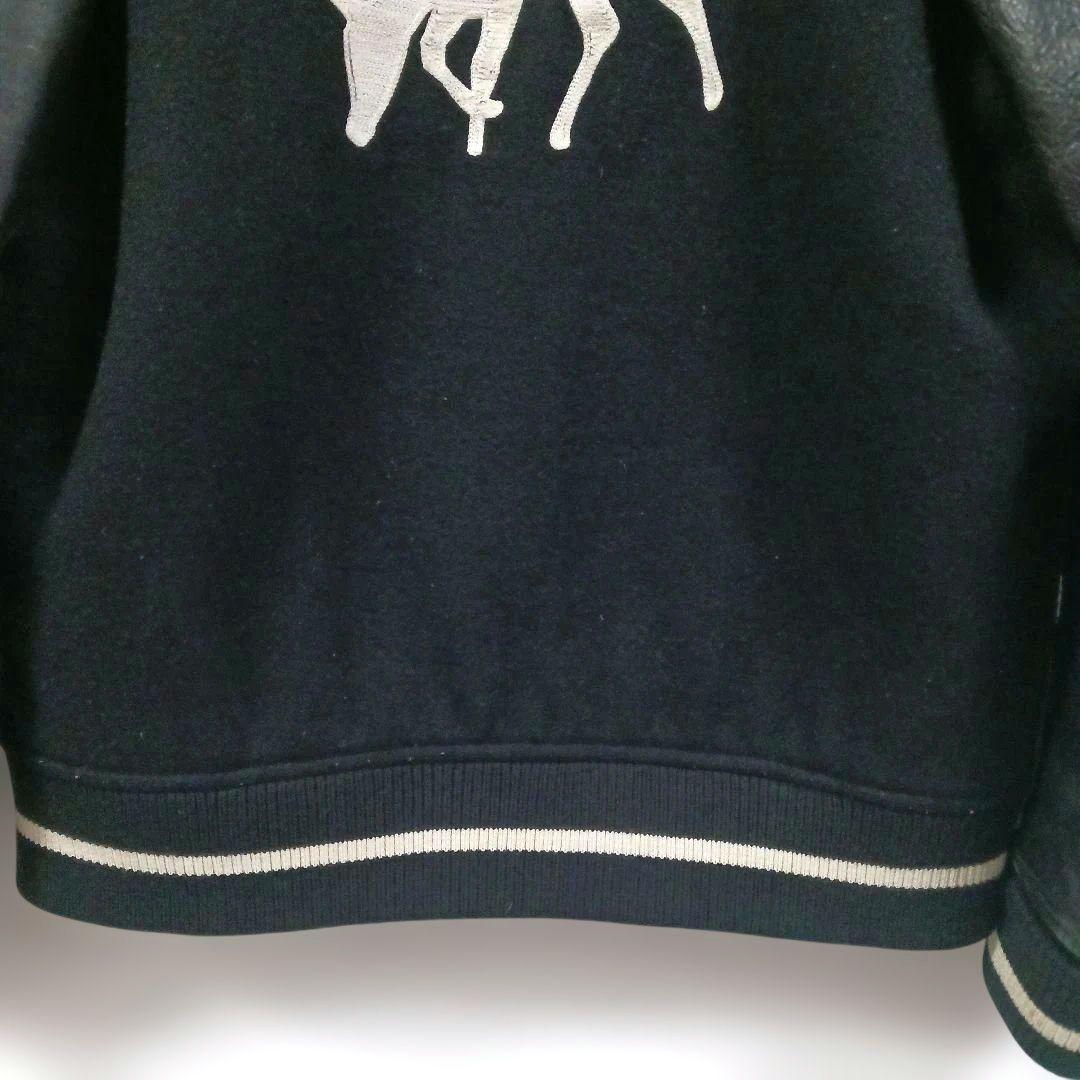 SCHOTT BROS ショット×ila ロゴ 刺繍 スタジャン M - メルカリ