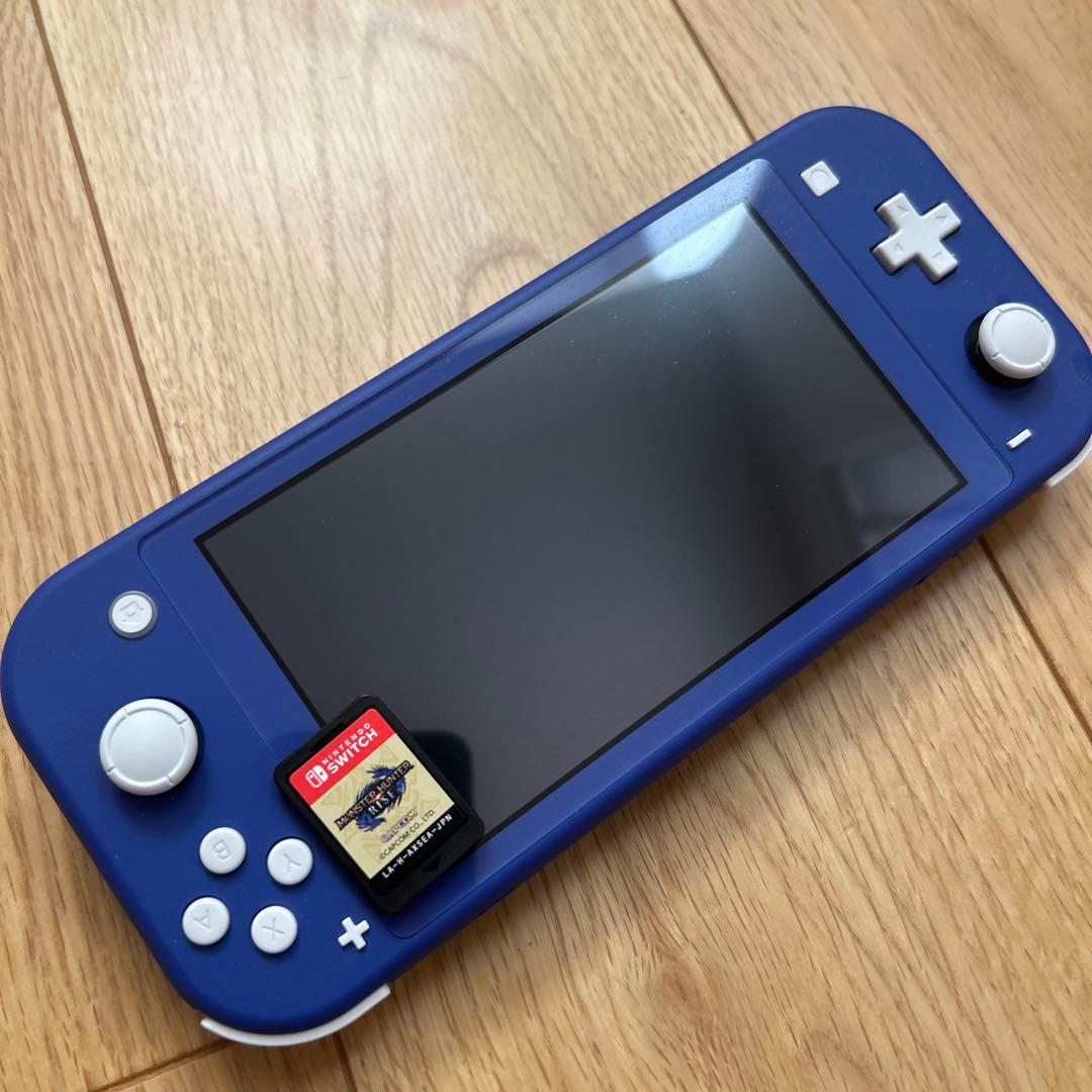 ニンテンドーSwitch ライト　モンハンライズソフト付き モンハンライズ】スイッチライトでモンハンを遊ぶ時のメリットと