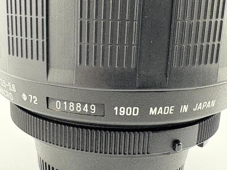 ★タムロン AF SP 24-135mｍ F3.5-5.6【50周年記念モデル】