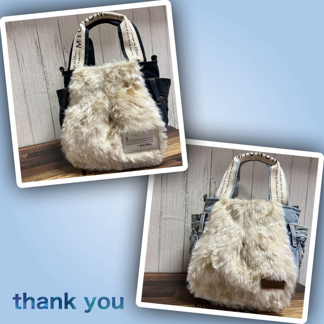 ♾専用♾ ふんわりトートバッグ▸︎▹︎デニムリメイク レオパ▸︎▹