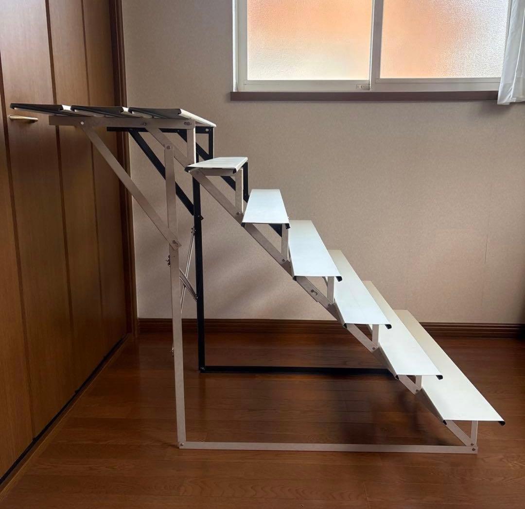 即日発送)スチール製 雛壇 7段 30号アカセひな祭り 組立説明書付き