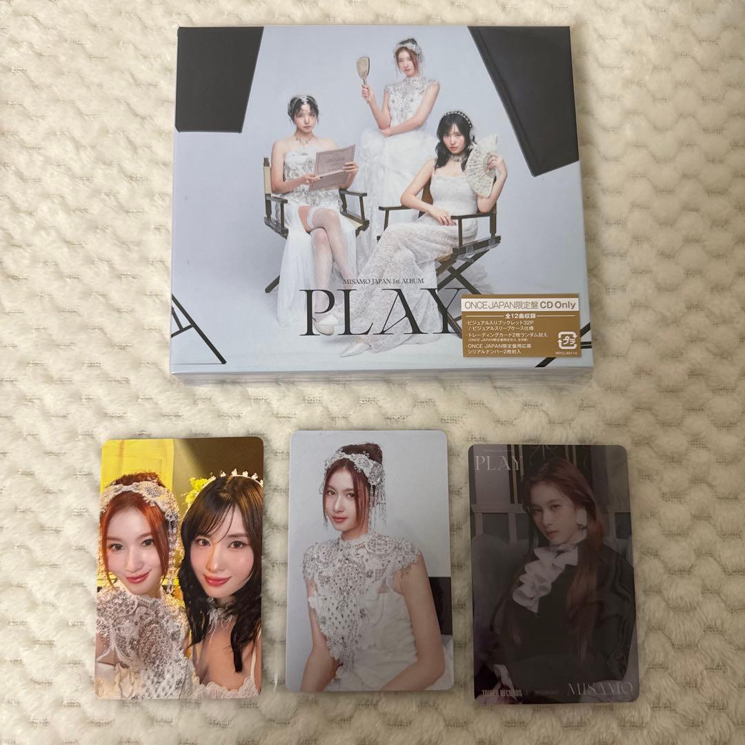 MISAMO PLAY ONCE JAPAN限定盤 サナ トレカ - メルカリ