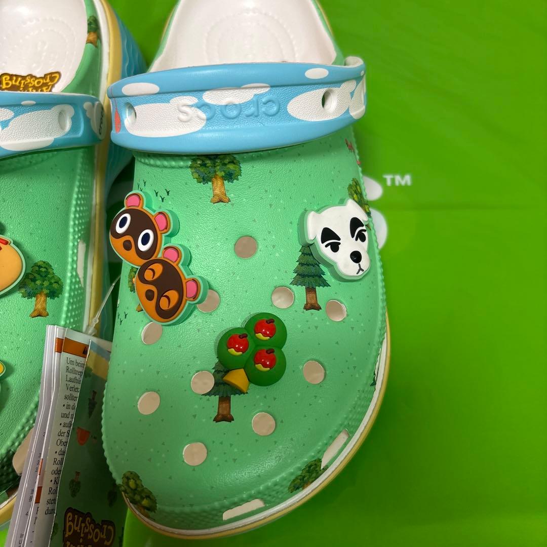最安値 どうぶつの森 コラボ クロックスプラットフォーム クロッグ